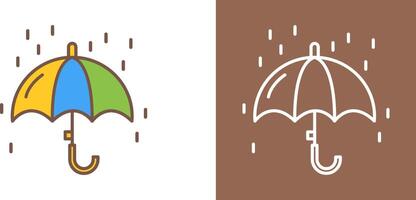 Raining Icon Design vector