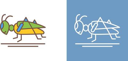 Grasshopper Icon Design vector