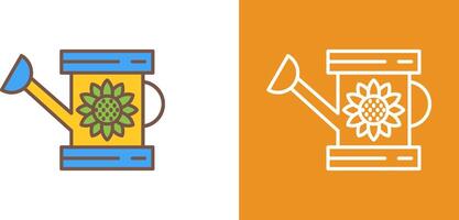 Watering Can Icon Design vector