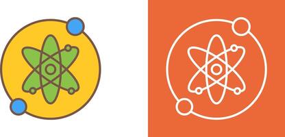Proton Icon Design vector