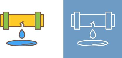 Leak Icon Design vector