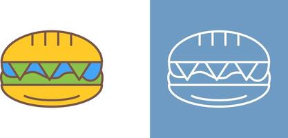 Sandwich Icon Design vector