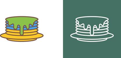 Pancake Icon Design vector