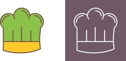 cocinero sombrero icono diseño vector