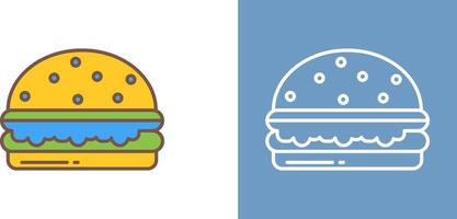 diseño de icono de hamburguesa vector