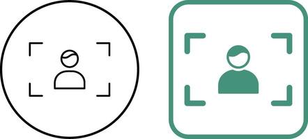Unique Focus Icon Design vector