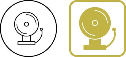 Unique Fire Alarm Icon Design vector