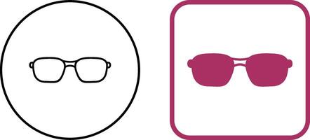 Glasses Icon Design vector