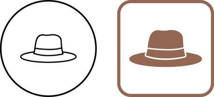 Women's Hat Icon Design vector