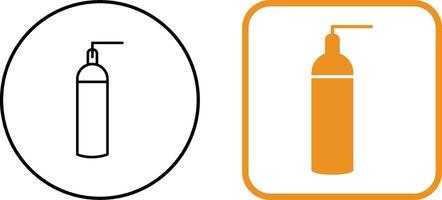 Unique Oxygen Tanks Icon Design vector