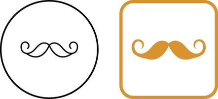 Moustache Icon Design vector