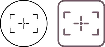 Unique Focus Icon Design vector