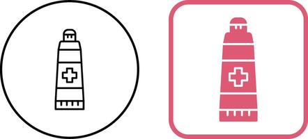 Ointment Icon Design vector