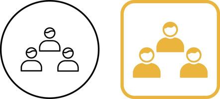 Team Members Icon Design vector