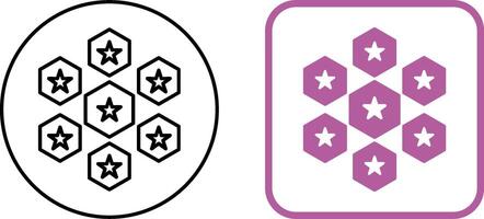 Unique Reputation Management Icon Design vector