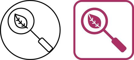 Unique Organic Search Icon Design vector