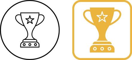 Unique Winner Icon Design vector