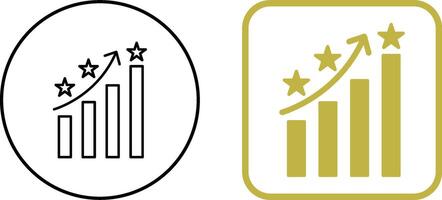 Unique Reputation Management Icon Design vector