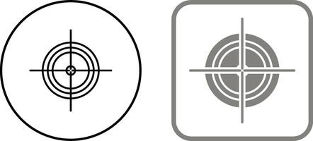 Unique Target Icon Design vector