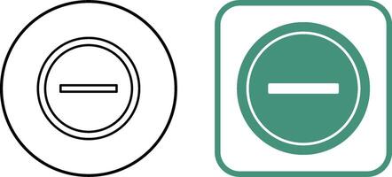 Entry Prohibited Icon Design vector