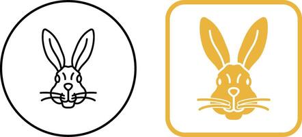 Rabbit Icon Design vector