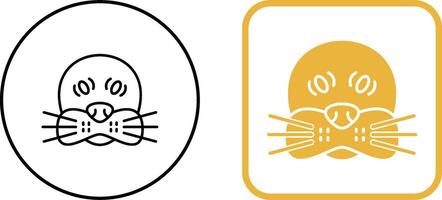 Seal Icon Design vector