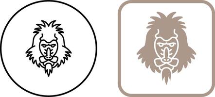 Mandrill Icon Design vector