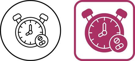 Clock Icon Design vector