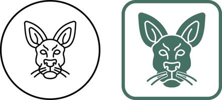 Kangaroo Icon Design vector