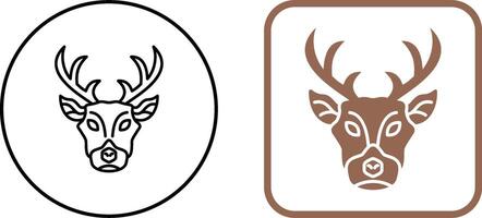 Deer Icon Design vector