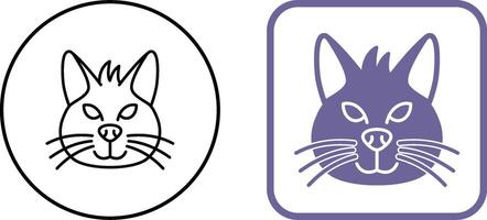 gato icono diseño vector