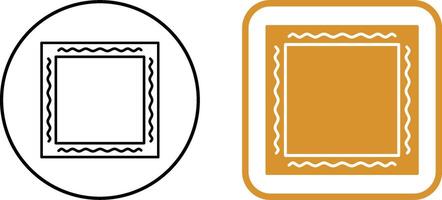 Unique Frame Icon Design vector