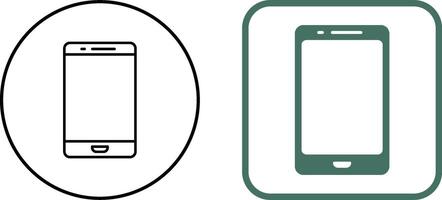 Cell Phone Icon Design vector