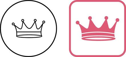 King Crown Icon Design vector