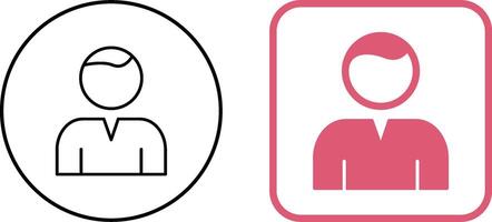 Unique User Icon Design vector