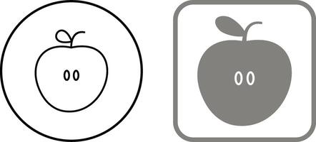 Apples Icon Design vector