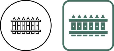 Fence Icon Design vector