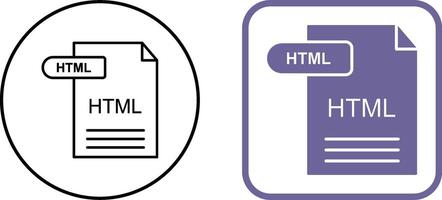 html icono diseño vector