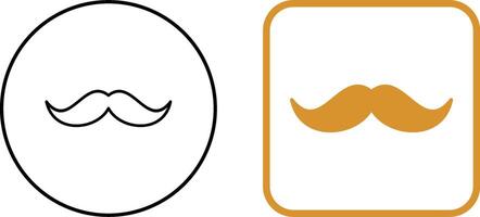 Moustache Icon Design vector