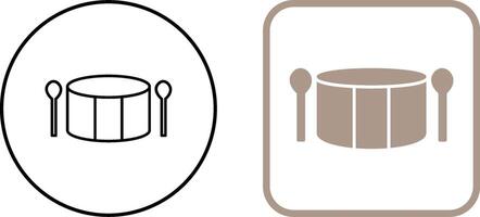 Drum Icon Design vector