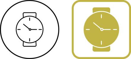 Wrist Watch Icon Design vector