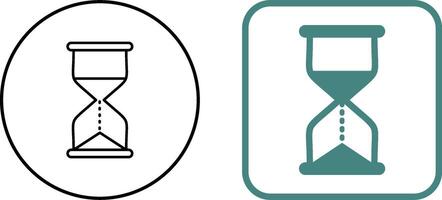 Hourglass Icon Design vector