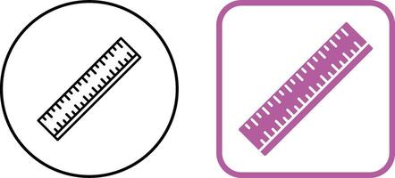 Ruler Icon Design vector