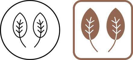 Herb Icon Design vector