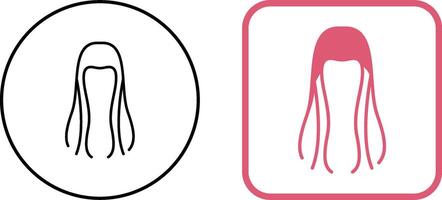 Hair Icon Design vector