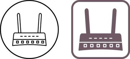 Router Icon Design vector