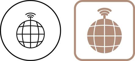 Global Signals Icon Design vector