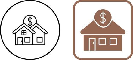 Residential Icon Design vector