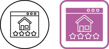Rating Icon Design vector