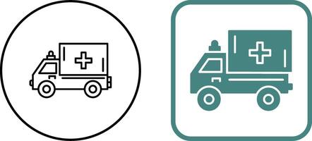 Ambulance Icon Design vector